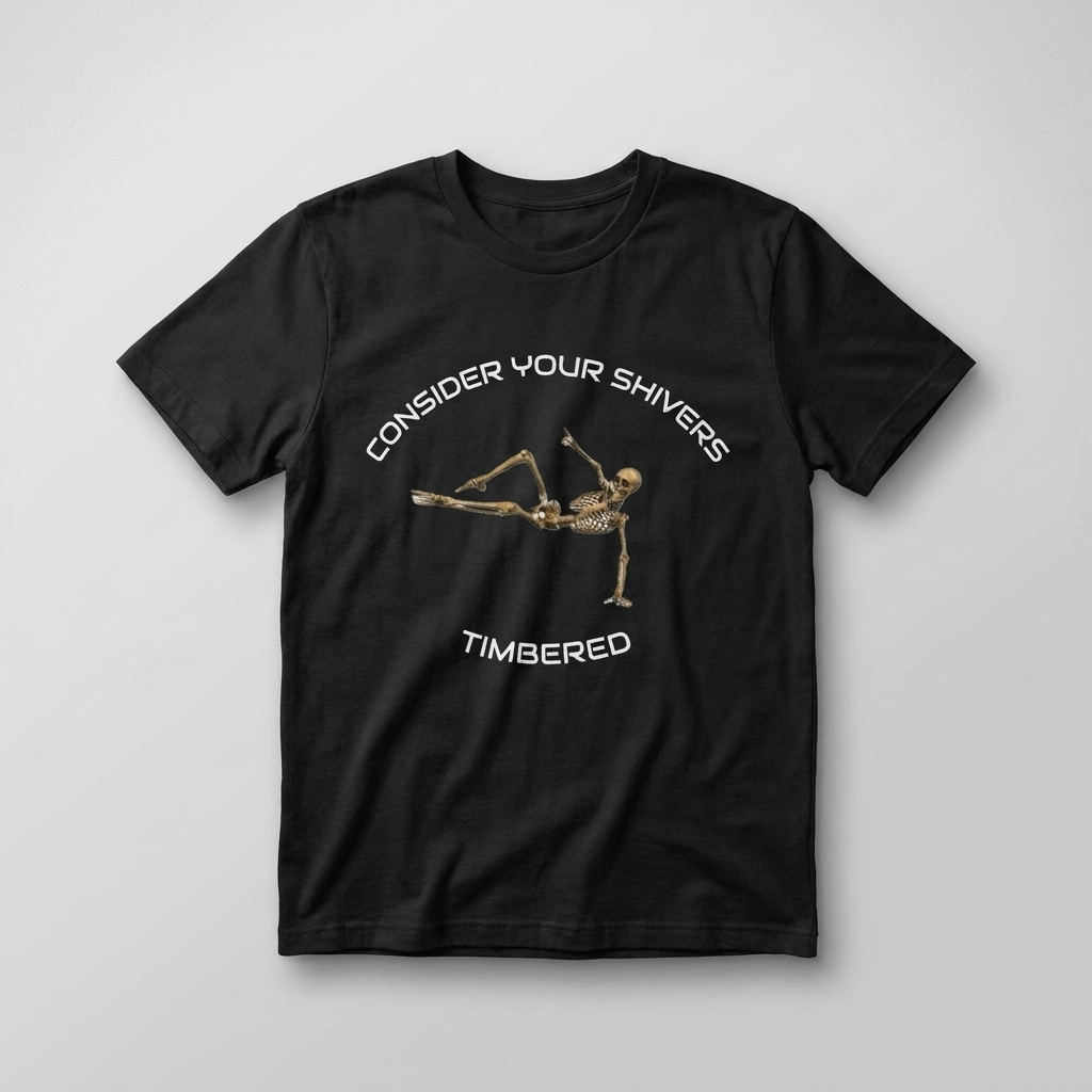 Black flat-lay